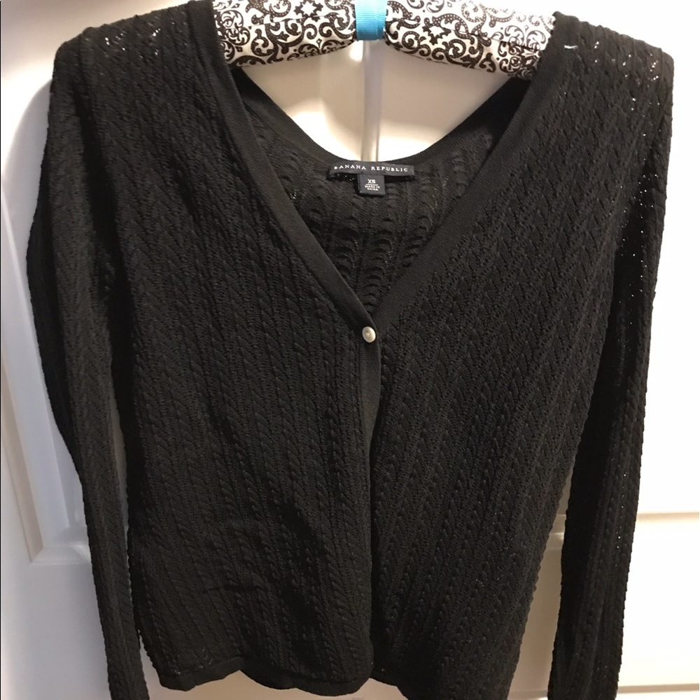 Banana Republic black Cardigan